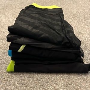 Lot of 7 workout bottoms